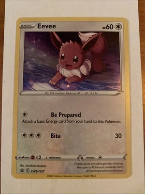 Eevee SWSH127 SWSH: Sword & Shield Promo Cards Holo - Image 1 of 2