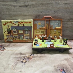 Wallace & Gromit Playhouse Set Vintage 1989 with 7 Figures Vivid Imaginations - Picture 1 of 22