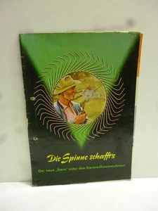 Bautz Vielzweck-Heumaschine Die Spinne schaffts  Original Prospekt 6 Seiten - Bild 1 von 1