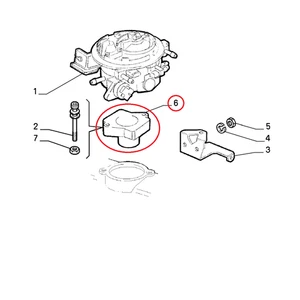 DISTANZIALE CORPO FARFALLATO FIAT PUNTO ORIGINALE 7765051 - Imagen 1 de 1