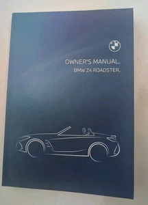 2022 BMW Z4 Roadster Owner's Manual with Original Cloth Pouch. - Bild 1 von 15