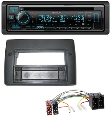 Kenwood Bluetooth DAB CD MP3 USB Autoradio für Fiat Stilo 192 01-08 Profiversion - Bild 1 von 4
