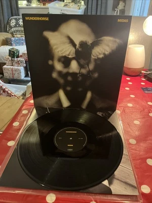 Wunderhorse Midas LP First Press Black Vinyl 2024 Indie Rock EX-EX Record Foto 1 de 4