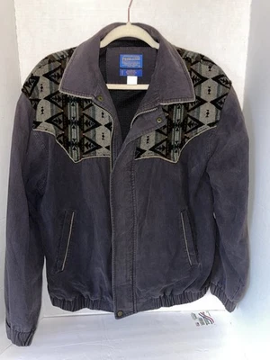 Pendleton High Grade Western Wear Jacket Aztec Rare Men’s Size Large Faded - Image 1 of 4