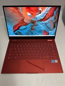 Samsung Galaxy 13.3" 4K Chromebook Táctil Intel Core i5 8GB RAM 256GB Fiesta Rojo - Imagen 1 de 11