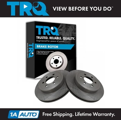 TRQ Front Brake Rotors Set For 2003-2004 Dodge Dakota — 第 1/4 张图片