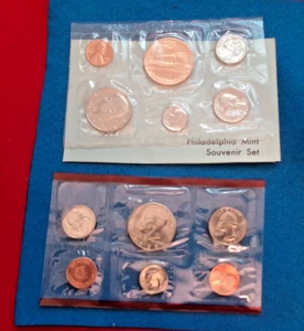 1-1988 Denver Mint Souvenir ~ AND 1 - 1981 Philadelphia United States Mint set - Picture 1 of 5