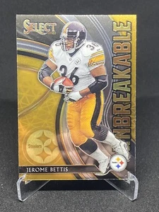 2020 Panini Select Jerome Bettis Unbreakable Insert #U12 Pittsburg Steelers HOF - Picture 1 of 2