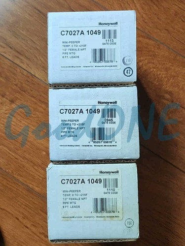 New HONEYWELL UV SENSOR C7027A 1049 IN ORIGINAL BOX For Sale At ND - Foto 11