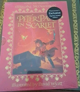 Peter Pan in Scarlet signed Autogramm Geraldine McCaughrean - neu und versiegelt - Bild 1 von 3