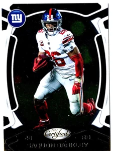 2021 Panini Certified Football Saquon Barkley No. 57 New York Giants - Bild 1 von 2