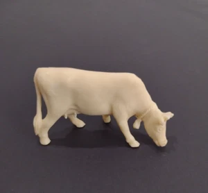 Diario vintage bianco mucca con campanella intorno al collo senza marchio makers plastica - Foto 1 di 8