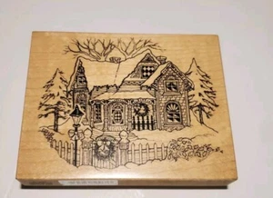 PSX VICTORIAN House Rubber Stamp - Picture 1 of 4