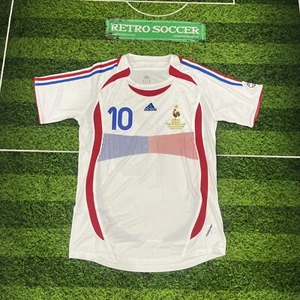 Zinedine Zidane 2006 France Away Retro Jersey - Picture 1 of 13