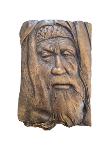 Sculpture bas-relief en gesso bronzé œuvre originale de Vincenzo Maria Brunetti - Picture 1 of 19