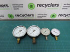 Assorted Pressure gauges 100mm 0/6bar psi 1/4 BSPT 0-100 psi, 63mm 0/-30hg+bar