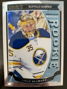 LINUS ULLMARK 2015/16 OPC Platinum M-13 BOSTON BRUINS Marquee ROOKIE CARD π₯ - Picture 1 of 1