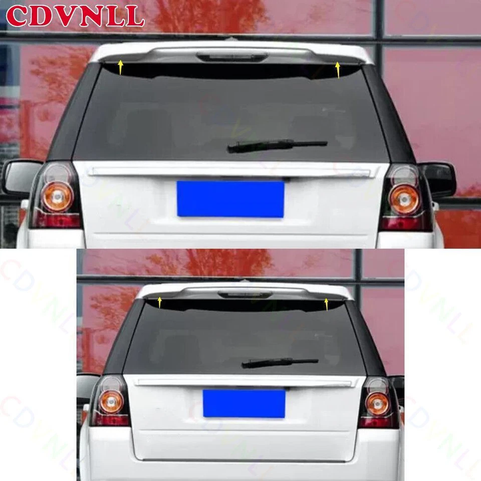 Alerón trasero blanco brillante para LR Freelander 2 LR2 2008-2015 alerón labio tira Foto 1 de 4
