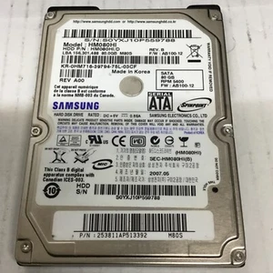 Samsung HM080HI/D 80GB 2.5" SATA Drive - Picture 1 of 2