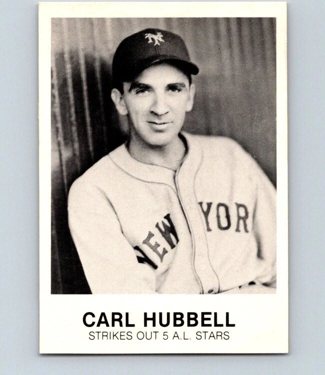 1984 TCMA RENATA GALASSO #240 CARL HUBBELL                   NRMT LN - Image 1 of 2