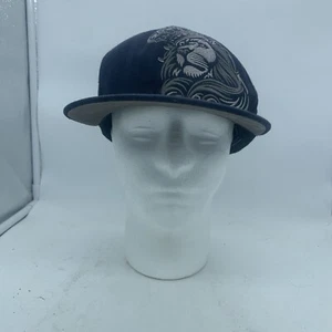 Ogabel Cap Hat King Crown Lion Snap Back Black one Size - Picture 1 of 9