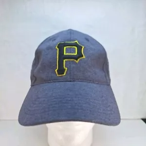 Pittsburgh Pirates Hat Cap MLB Baseball Strapback Dad Hat Blueish Gray Cotton - Picture 1 of 7