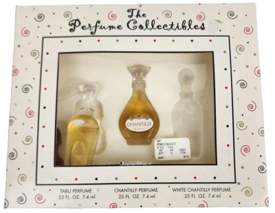 白色香蕉,香蒂莉 TABU Dana 迷你香水 0.25 盎司女士三件套 — 第 1/3 张图片