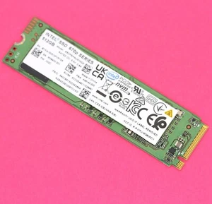 Intel 512GB NVMe M.2 2280 SSD Solid State Drive 670p Series - Picture 1 of 3