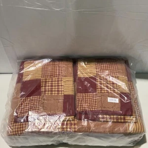 Olivia's Heartland Jamestown OH-101 KQL Burgundy Quilt Set Size California King - Picture 1 of 4