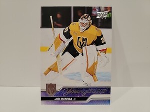 💥 2023-24 Upper Deck Series 1 Young Guns Jiri Patera #227 Las Vegas Knights NHL
