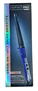InfinitiPro Conair CD229N Silicone Shine Curling Wand 1 1/2" Beachy Waves - Picture 1 of 5