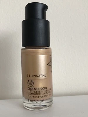 The Body Shop Illuminating Drops Of Gold Lustre Finish Creator Discontinued UK - Image 1 of 2