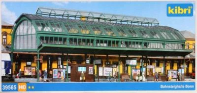 Kibri 39565 ( 9565 ) Spur H0 -- Bahnsteighalle " Bonn " NEU und OVP