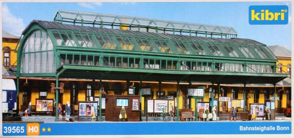 Kibri 39565 ( 9565 ) Spur H0 -- Bahnsteighalle " Bonn " NEU und OVP - Bild 1 von 1