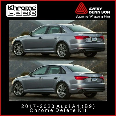 Envoltura de moldura de ventana 2017-2023 para Audi A4 sedán (B9) Foto 1 de 4