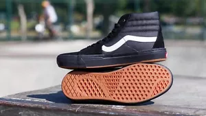 NIB women's 8.5 vans sk8 hi pro BMX vn0A45JVY28 black/white - Foto 1 di 3