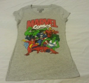 Camiseta para mujer S 3-5 Juniors gris cómics de Marvel - Imagen 1 de 1