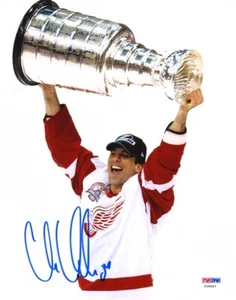 Chris Chelios Signed Red Wings 8x10 Photo PSA COA A1 - Picture 1 of 1