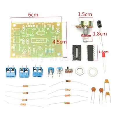 KITS ICL8038 Funktion Signal Generator Module Sine Square Triangle Wave Output