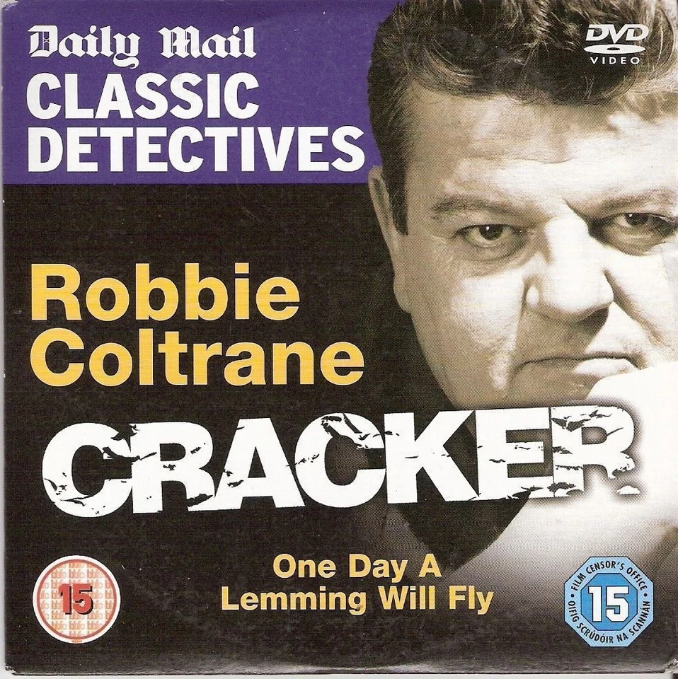 CLASSIC DETECTIVES - CRACKER - ONE DAY A LEMMING -ROBBIE COLTRANE-MAIL PROMO DVD - Image 1 of 1