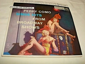 PERRY COMO-SINGS HITS FROM BROADWAY SHOWS EPB-1191 (2 DISCS VG+/VG+ VINYL 45+PS - Picture 1 of 4