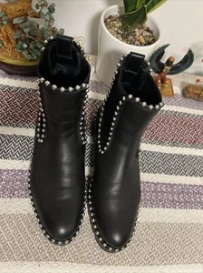 Alexander Wang Leather Boots/ Used Conds/ EUR 37 - Picture 1 of 12