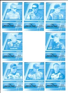 2014 Redline CYAN NUMBERED PARALLEL #3 Aric Almirola #44/50! RARE! ONE CARD! - Picture 1 of 1