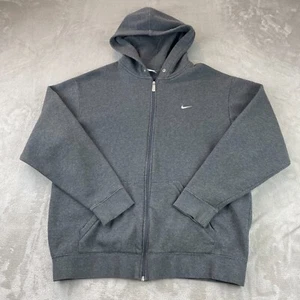 Nike Hoodie Herren XL grau Full Zip Sweatshirt Swoosh Logo Travis Scott Team Nike - Bild 1 von 14
