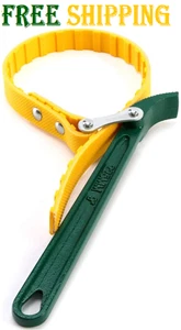 9" Gurtbandschlüssel, Mehrzweck verstellbarer Riemen Ölfilter Gurtöffner Wre - Bild 1 von 7