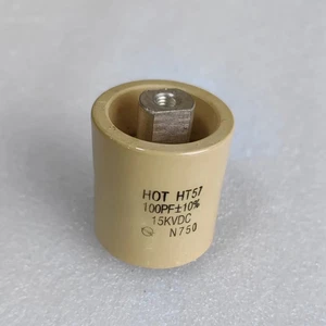 1PCS CCHT57 100PF 15KVDC N750 high voltage ceramic dielectric capacitor - Picture 1 of 3
