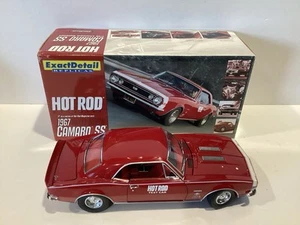 1/18 Exact Detail Edelbrock Hot Rod Magazine 1967 Camaro SS Red - Picture 1 of 2