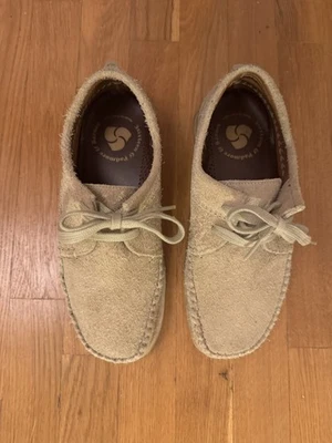 Zapato Padmore & Barnes + 3Sixteen Willow Shaggy Arena Gamuza Hecho en Portugal Foto 1 de 4