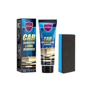 60Ml Car Scratch Swirl Repair Kit Polishing Wax Cream Paint Scratch Remover - Picture 1 of 5