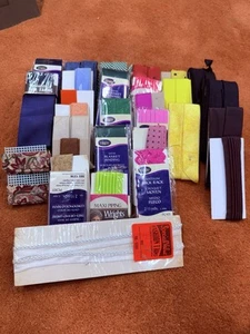 Huge Vintage Lot Quilt Binding Etc See Pics (bag 2) - Picture 1 of 2